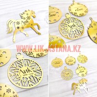 Изготовление на заказ ёлочных игрушек с логотипом нестандартных форм и размеров, разработка