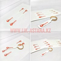 Самоклеящаяся бирка с логотипом для ювелирных изделий, украшений и бижутерии, изготовление на заказ