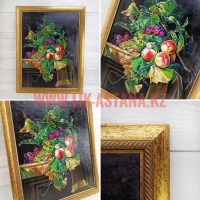 Картина - 4327 (живопись, холст, масло в багетной раме)