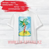 Футболка с детским рисунком, принтом, печать на футболках на заказ